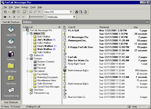 FaxTalk Messenger Pro Screenshot
